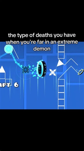 EVERY time i play an extreme demon man... #geometrydash #meme #gdtt #geometrydashmemes