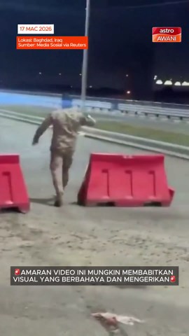 Pertahanan Udara Jatuhkan Dron di Baghdad