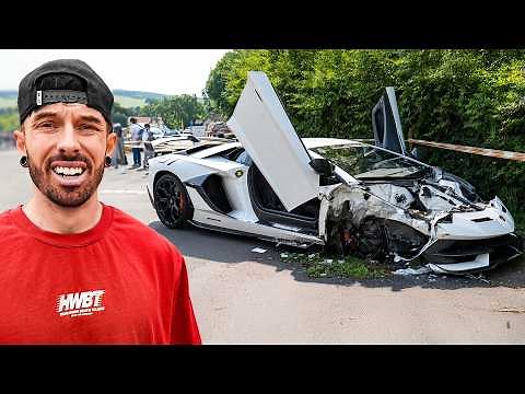 I BOUGHT A WRECKED LAMBORGHINI SVJ