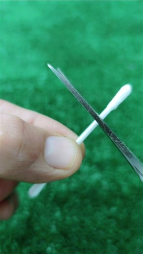 This is the best trick for putting a key in a loop! #Short #diy