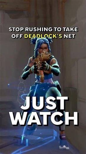 Deadlock's net is NOT SCARY #valorant #gaming #neon