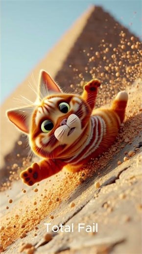 My Cute Cat in Egypt – Total Fail. #orangecat #funny