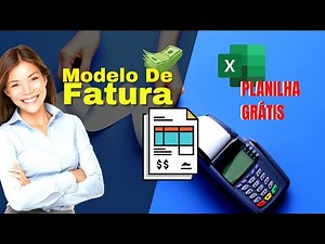 Modelo de Fatura em Excel - [PLANILHA GRÁTIS]