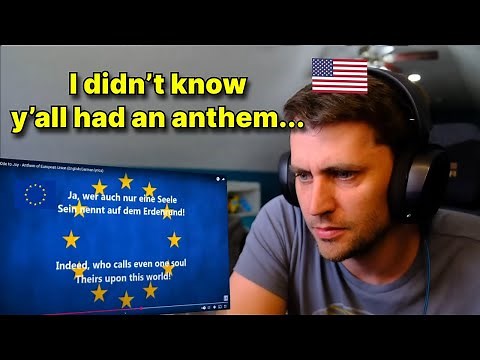 American reacts to the European Union Anthem (Ode to Joy) for the first time