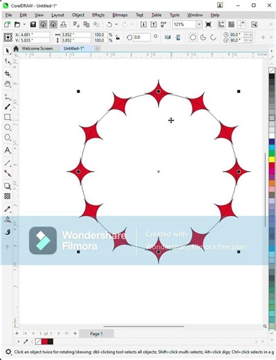 HOW TO CREATE DESIGN IN COREL DRAW !