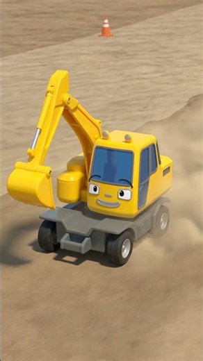 Strong Heavy Vehicles at the Construction Site! #tayo #forkids