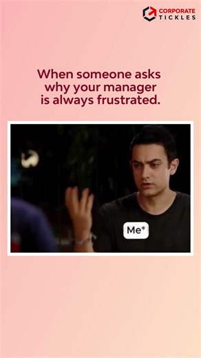 When Someone Asks Why Your Manager is Always Frustrated 😂 | Corporate meme