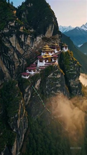 The Monastery Hanging Off a Cliff 🇧🇹 | Tiger’s Nest Bhutan