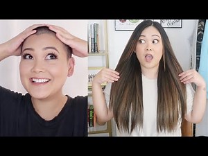 3 YEAR TIME LAPSE OF GROWING OUT A SHAVED HEAD