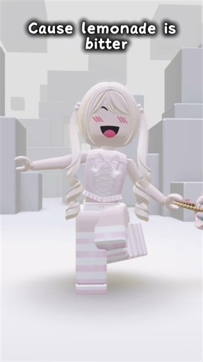 Unsweetened lemonade 🍋 lyrics!! #roblox #fypシ゚viral #fypシ #foryou