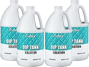 Ecotex® Dip Tank Solution 2 in 1 Emulsion Remover and Ink Remover for Screen Printing - Take The Hard Work Out of Reclaiming Your Screen Printing Screens with Our Dip Tank Solution.