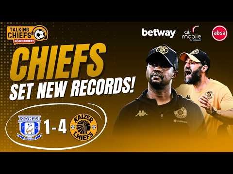 Kaizer Chiefs Set New Winning Records | Magesi 1-4 Amakhosi