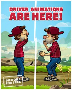6.6K views · 263 reactions | Driver animations are here! Log in to Hill Climb Racing 2 later today and pick one of these two, for free! Which will you choose? | Hill Climb Racing | Facebook