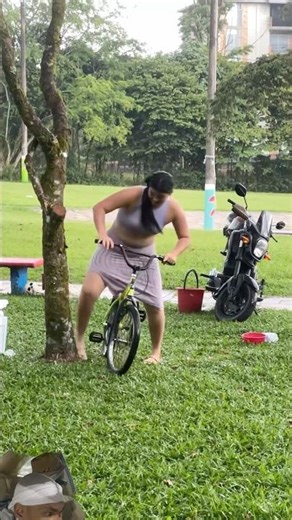 BIKE PRANK GONE WRONG?! He Almost Lost It 😭🔥 #funny #comedy #humor