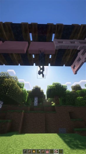 Minecraft Cherry Swing 🌸 #minecraft #shorts