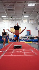 Flip Tac Toe ❌⭕️ Michelle Viscusi #gymnastics #flips #tricks #tumbling #cheer #tictactoe #parkour #calisthenics | Demi Bagby