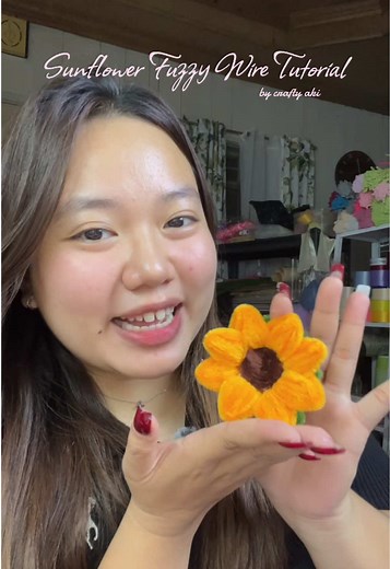 Sunflower Fuzzy Wire Tutorial: Create Beautiful Flowers