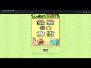 PC Longplay - Berenstain Bears PBSKIDS Webpage 2002 [Fixed]