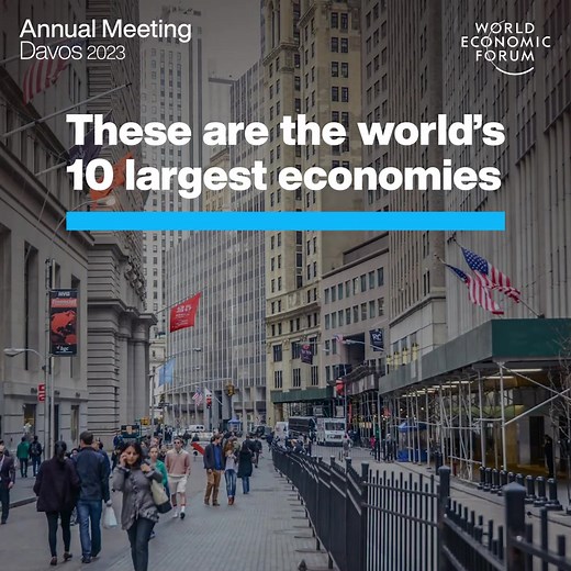 These Are The 10 Largest Economies In The World