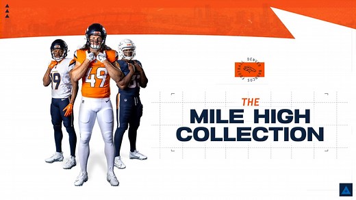 Broncos unveil new uniforms with announcement of ‘Mile High Collection’