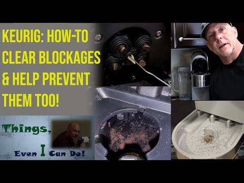 Keurig: How-to clear blockage or clog on Keurig K-Supreme and similar models