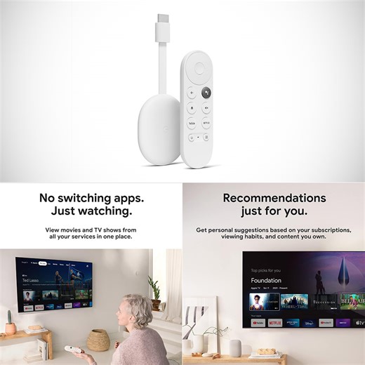 Don't Pay $30, Get a Chromecast with Google TV (HD) Streaming Stick for $19.99