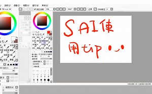 【SAI】提高效率的使用小tip