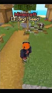 Minecraft Island Seed java and bedrock #minecraft #shorts