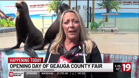 Opening day of Geauga County Fair