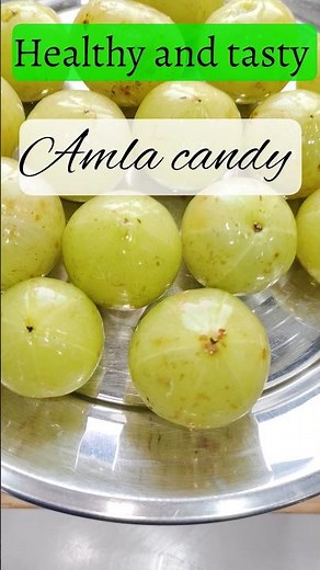 Amla Candy Recipe | Sweet & Tangy Immunity Booster🍬| Homemade Amla Candy in Minutes | Healthy Snack