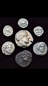 Past, present, and future all caught inside the glory of numismatics. #numismatics #ancienthistory #coins #rome #greece #collectibles #worldhistory | Silco Bizaar