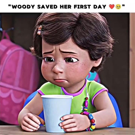 "Woody Saved Her First Day " 🥹❤️ | Toy Story | Headlights (feat. KIDDO) - Slowed #trending #shorts