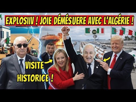 Basculement historique : l’Algérie choisit l’Italie, la France écartée, Trump valide