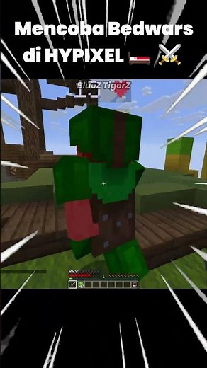 Battle BEDWARS Sengit di HYPIXEL