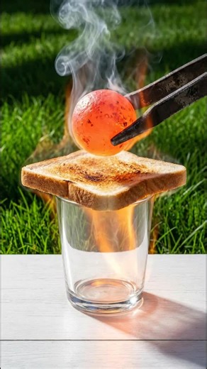 Part 23 | 1000°C RHSCB VS BREAD 🍞 SLICE 🍰 #experiment #foryoupage #satisfying #asmr #asmrsounds