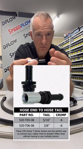 Hey folks, here’s a little product update with what’s new in the 520 Speedflow range of fittings. Also a little tech talk about the importance of getting the right PTFE Teflon hose. It’s a little long winded…I got excited lol! Drop us a comment and let me know if you learn something whilst watching. Speedflow Australia Motorsport Connections Australia #braidedhose #nochinacrap #braidedfuelhose #australianmade #newproduct #PTFEHose #teflonhose | Motorsport Connections Australia