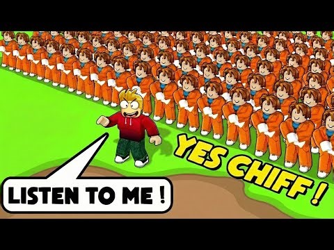 ROBLOX CHOP AND FROSTY PLAY BUILD BIGGEST ARMY TO WIN