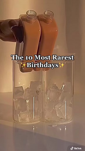 Top 10 Most Rare Birthdays