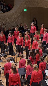 Mädchenchor Hamburg on Instagram: "Fire – Katerina Gimon (*1993, Canada) @katgimon Performed by Mädchenchor Hamburg @maedchenchorhamburg (Hamburg Girls Choir) at @elbphilharmonie, Januar 2025 🎼About the piece: The “Elements” cycle is a four-movement work composed by @katgimon in which each movement sets one of the four classical elements to music: earth, air, fire and water. “Fire” describes the energetic, explosive and sometimes horrific power of this elemental force. (Mit freundlicher Genehm