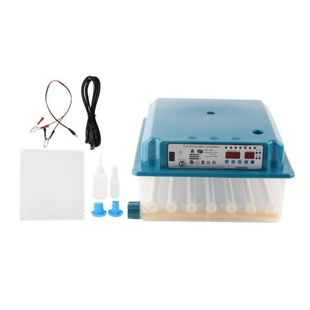 36 Eggs Incubator, Heated Incubators, Poultry Hatching Machine, Smart Chicken Incubator with Automatic Egg Turning, Temperature and Humidity Control for Chickens Goose Duck Lizards - Walmart.ca