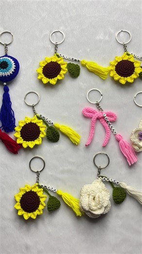 Handmade Crochet Keychains That You’ll Love