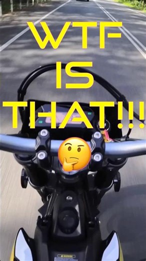 🤣 REAL Motorcycle Behind Me on My Electric Motorcycle ⚡️ Electric Motorcycle #motorcycle #surron