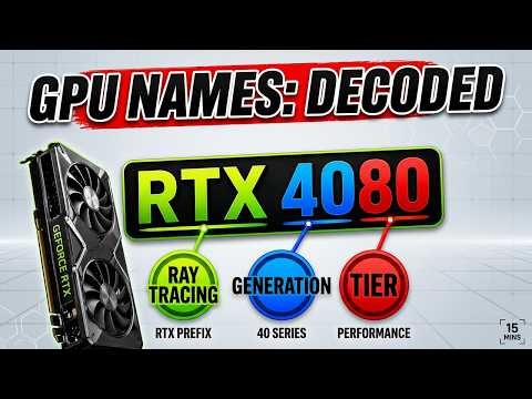 Every NVIDIA GPU Name Explained in 15 Minutes