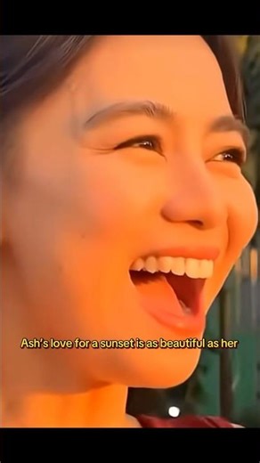 Ash Loves 🌇 ‪@ashtine.olviga‬ #beautiful #sunset #sunsilk #hair #fyp #shorts #natural #orange #edit