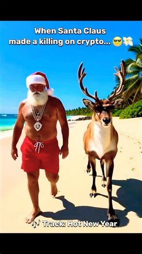 Gansta Santa Когда Дед Мороз поднял бабла на крипте... 😎💸 #defo #новыйгод #новогоднеевидео
