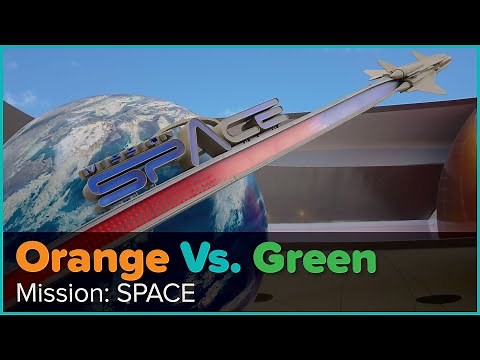 What’s the Difference? Mission: SPACE Orange Vs. Green at EPCOT