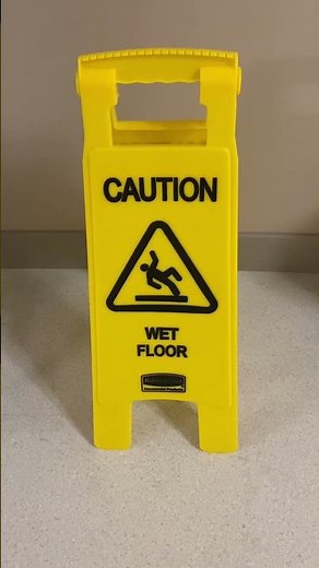 Rubbermaid Caution Wet Floor Sign | Honest Review