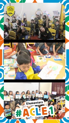 [REELS] Elementary Alternative Classroom Learning Experience 1 (ACLE) 🌟 The adventure of learning that’s #BeyondLimits has just begun! 🚀 Check out our adorable photo highlights from the first-ever ACLE sessions of our Elementary students! 💛 Our young learners had a blast expressing their creativity and imagination through various art-based ACLE sessions. 🎨 From exploring the vibrant world of watercolor painting in Grades 1–2, to creating stunning sand art in Grades 3–4, and crafting sparklin