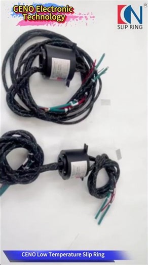 Low Temperature Slip Ring with Power & Ethernet