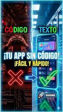 🤯 Tu Idea a App en 60 Segundos (Sin Código)